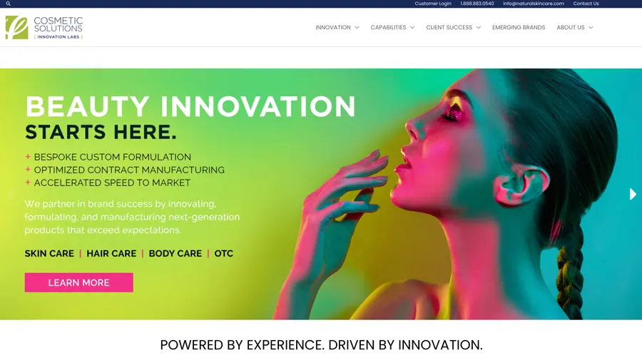 Topo 25 Fabricantes contratados de cosméticos 25