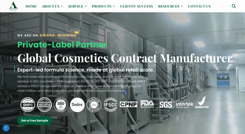 AUSMETICS BANNER