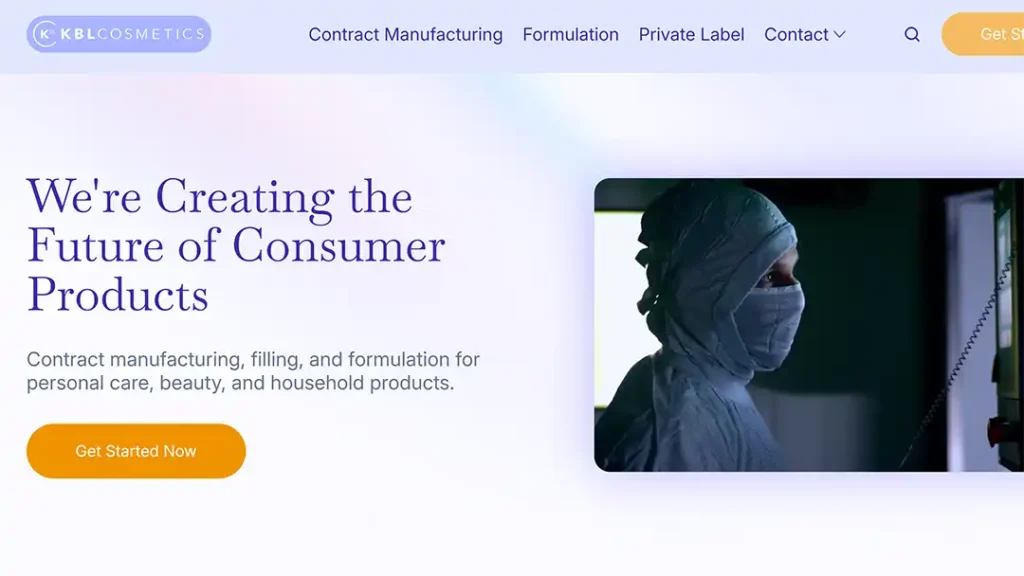 KBLCOOSMETICS-برترین تولیدکنندگان قرارداد مراقبت از پوست در جهان