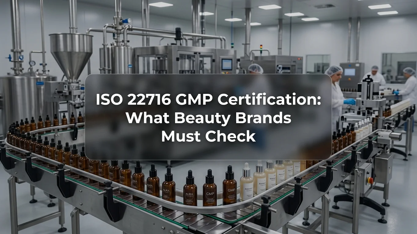 ISO 22716 Certification BPF: Ce que les marques de beauté doivent vérifier