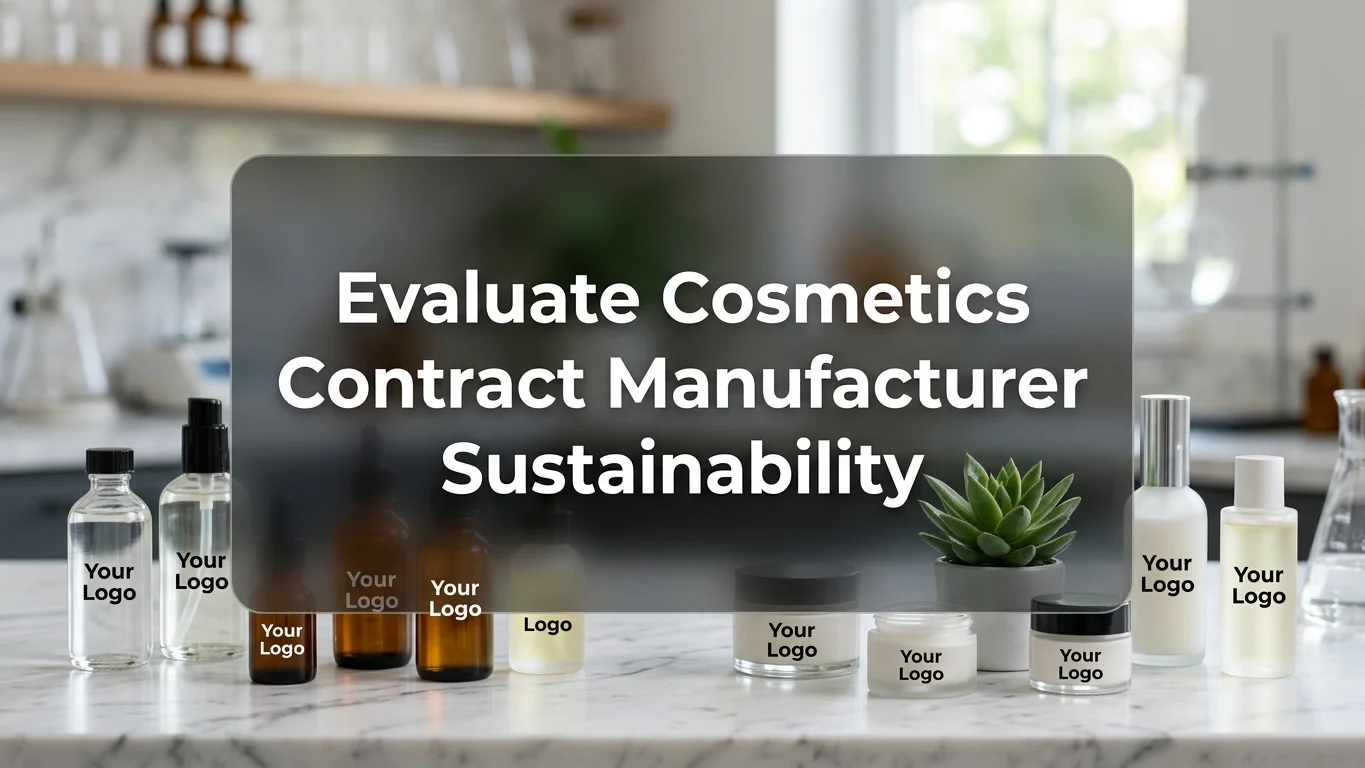 Evaluer Cosmetics Contract Manufacturer Sustainability