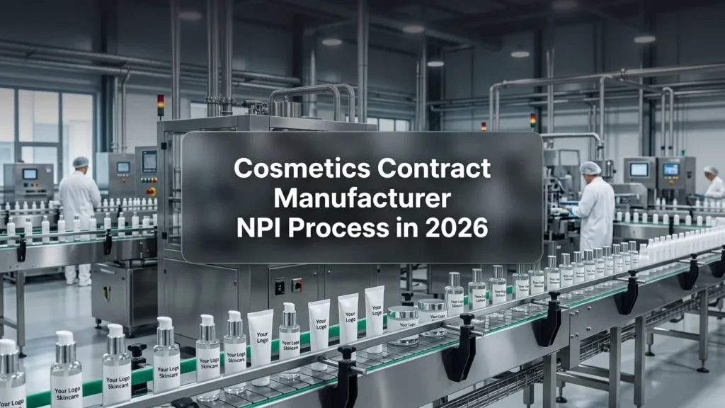 Proses NPI Produsen Kontrak Kosmetik di 2026