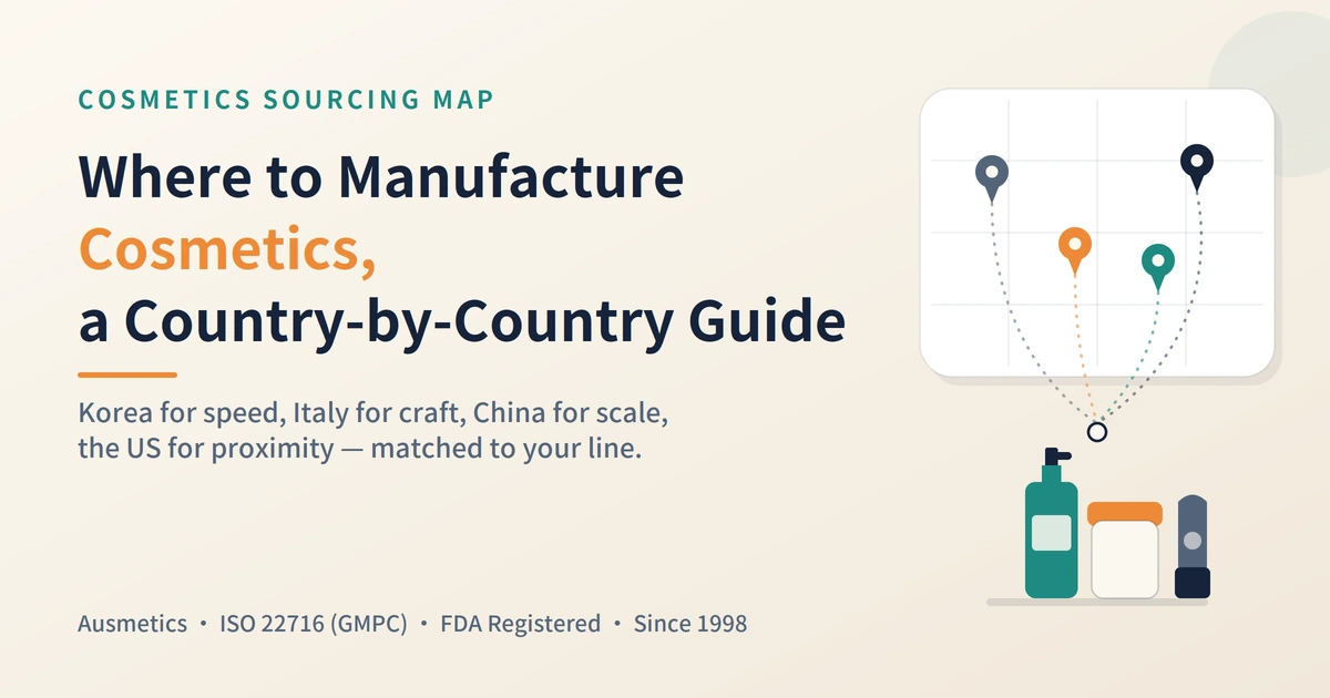 where to manufacture cosmetics
