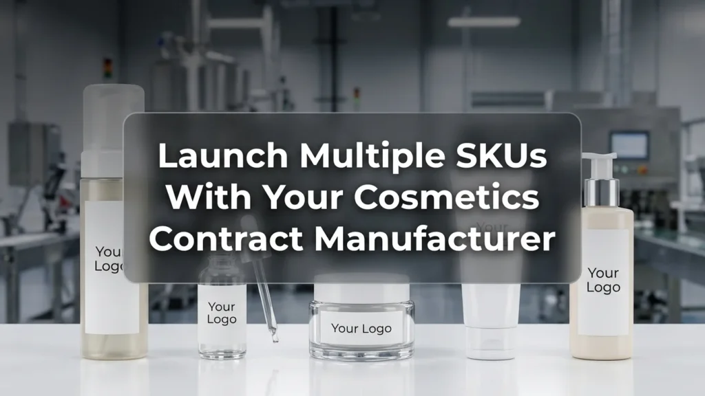 Luncurkan Beberapa SKU Dengan Produsen Kontrak Kosmetik Anda