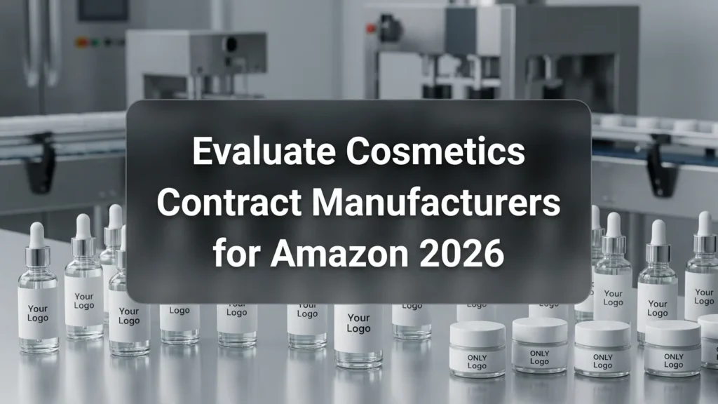 Evaluate Cosmetics Contract Manufacturers for Amazon 2026
