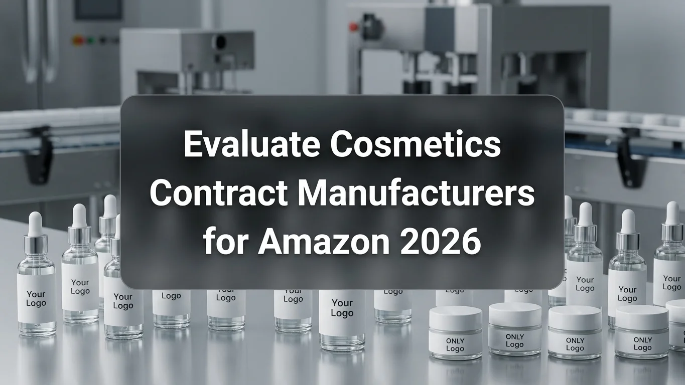 Evaluate Cosmetics Contract Manufacturers for Amazon 2026